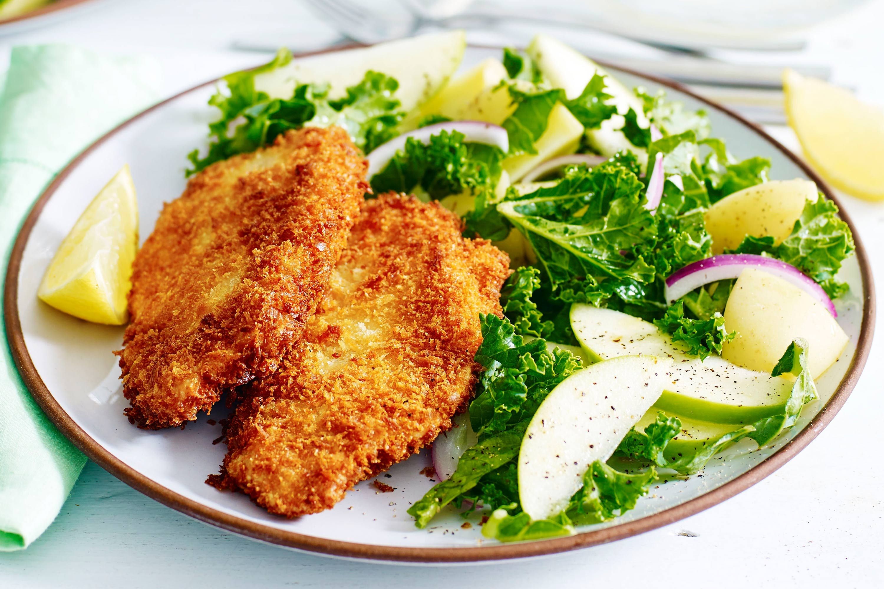 PORK CUTLET AND SALAD - Pete's Chop Shop